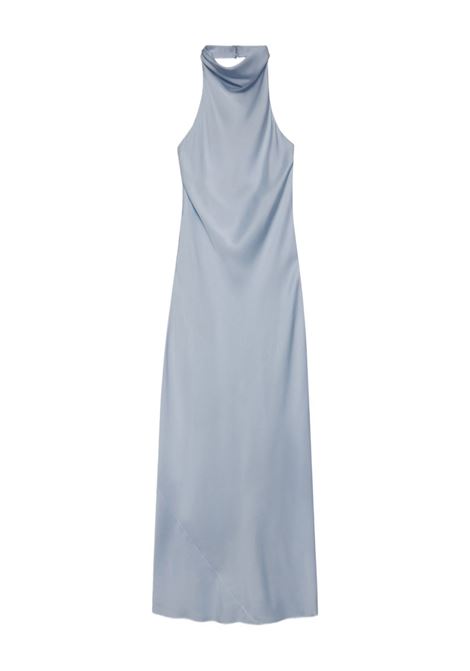 abito lungo eliana donna blu pastello ANINE BING | A-02-10016LH16